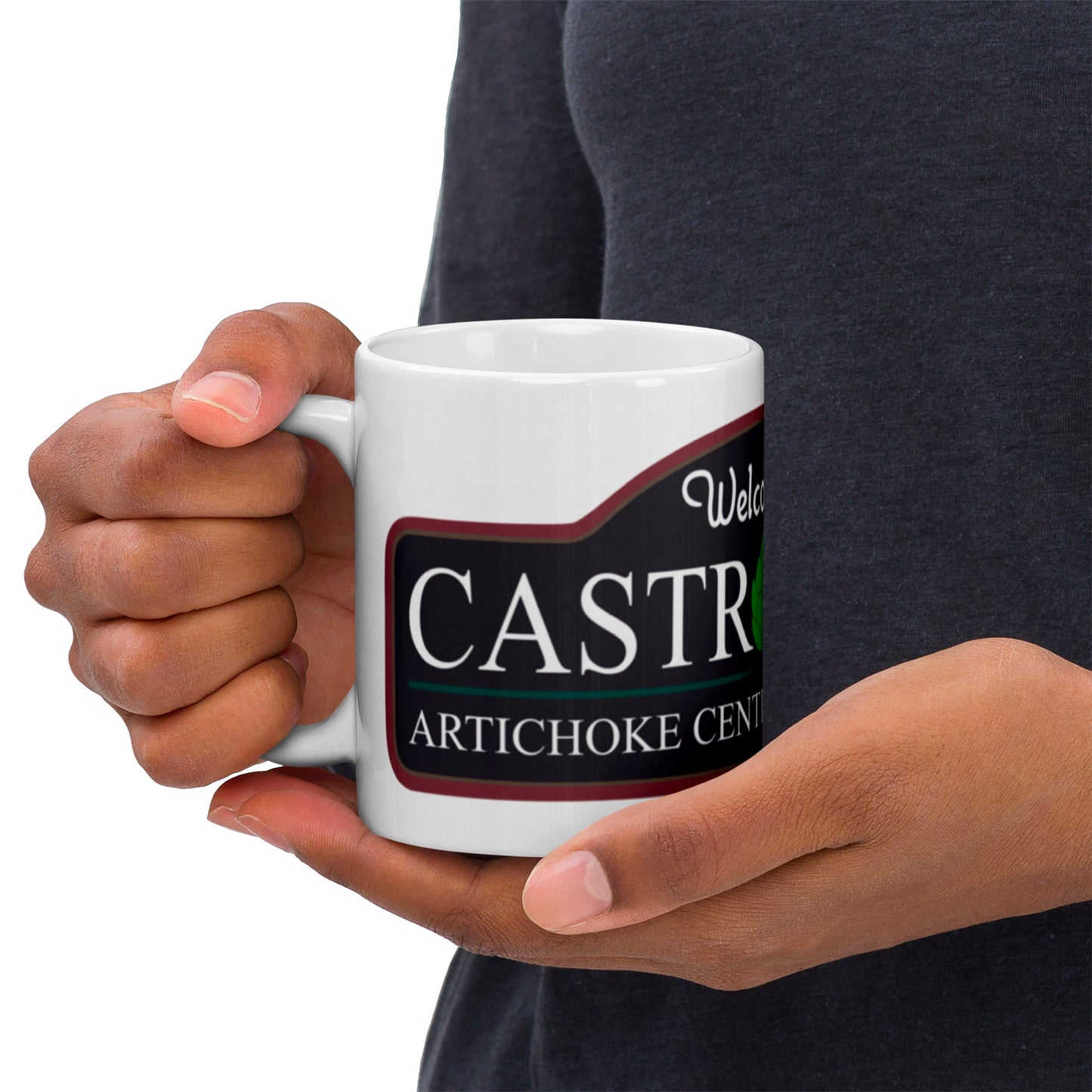 CASTROVILLE SIGN MUG THAT831 PERSON