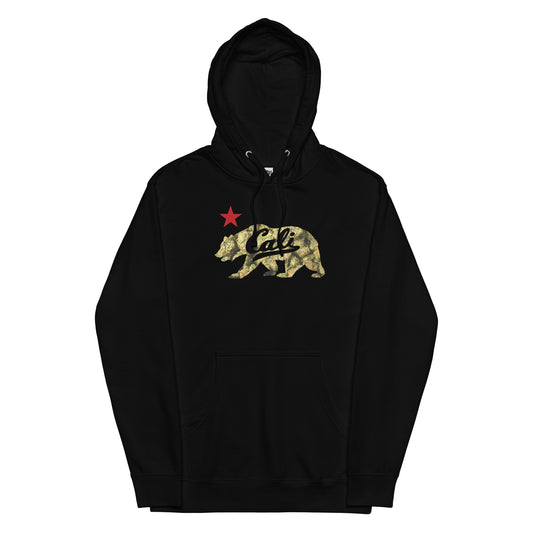 CALI BUD BEAR HOODIE FRONT