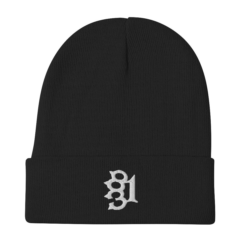 831 KNUCKLES CUFFED BEANIE 