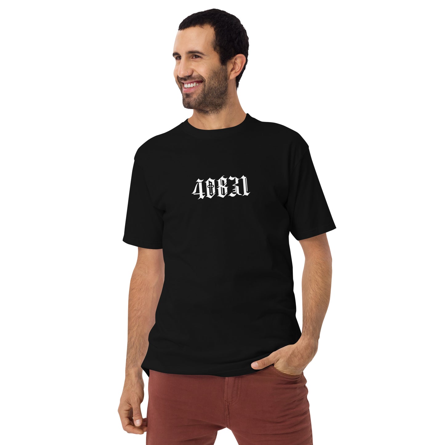 40831 OG TEE MENS FRONT BLACK