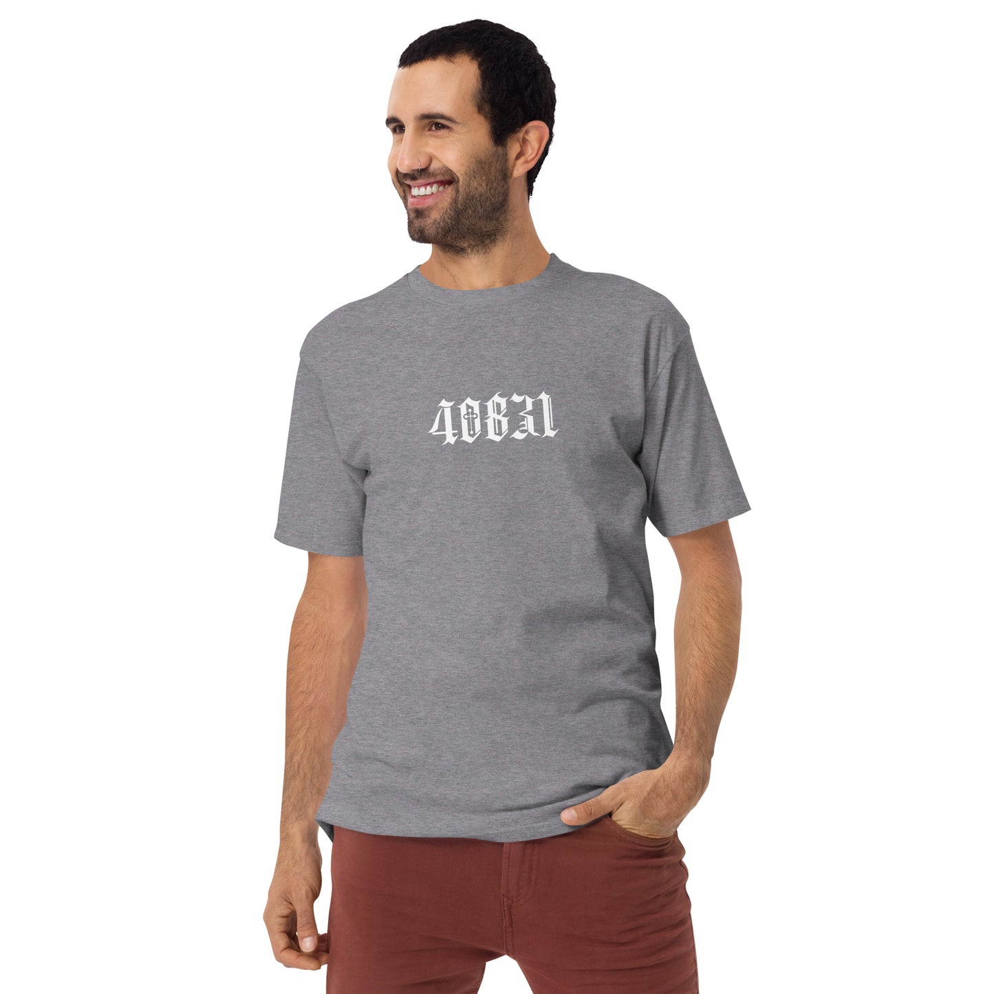 40831 OG TEE MENS GREY FRONT