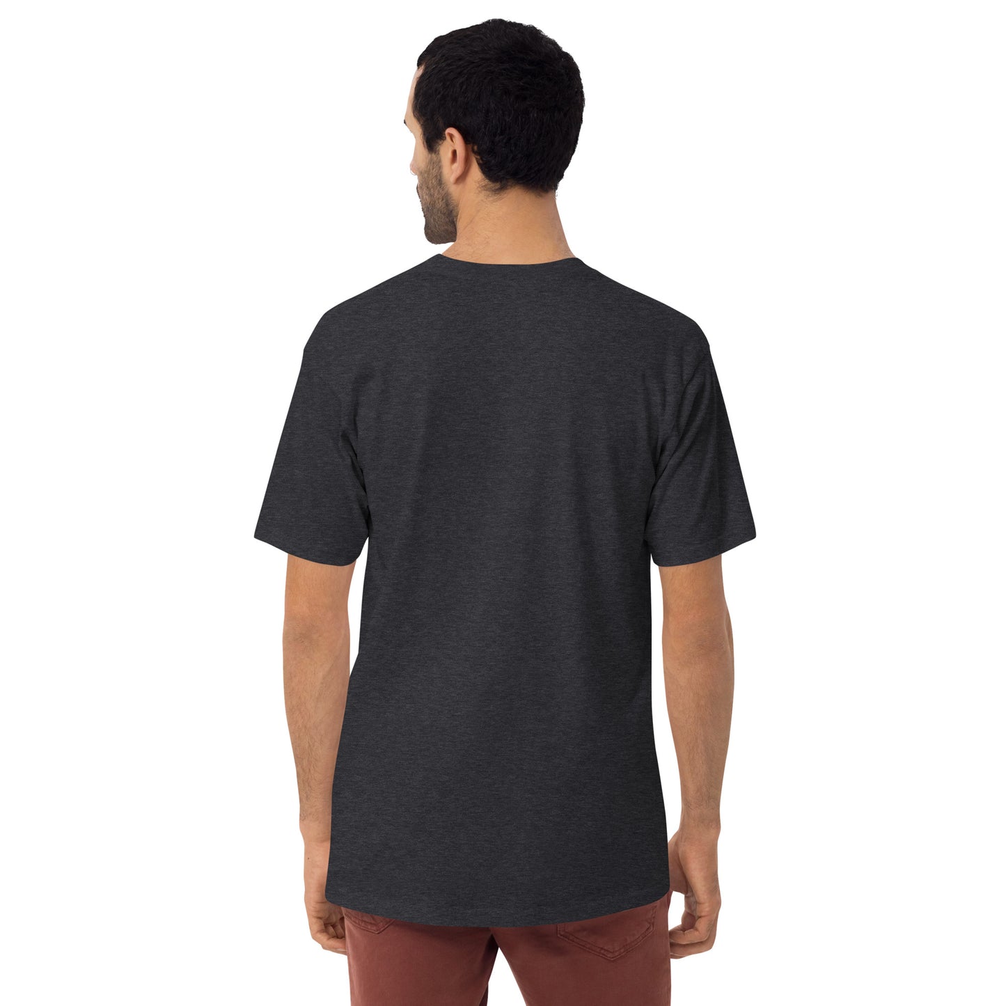 40831 OG TEE MENS CHARCOAL BACK