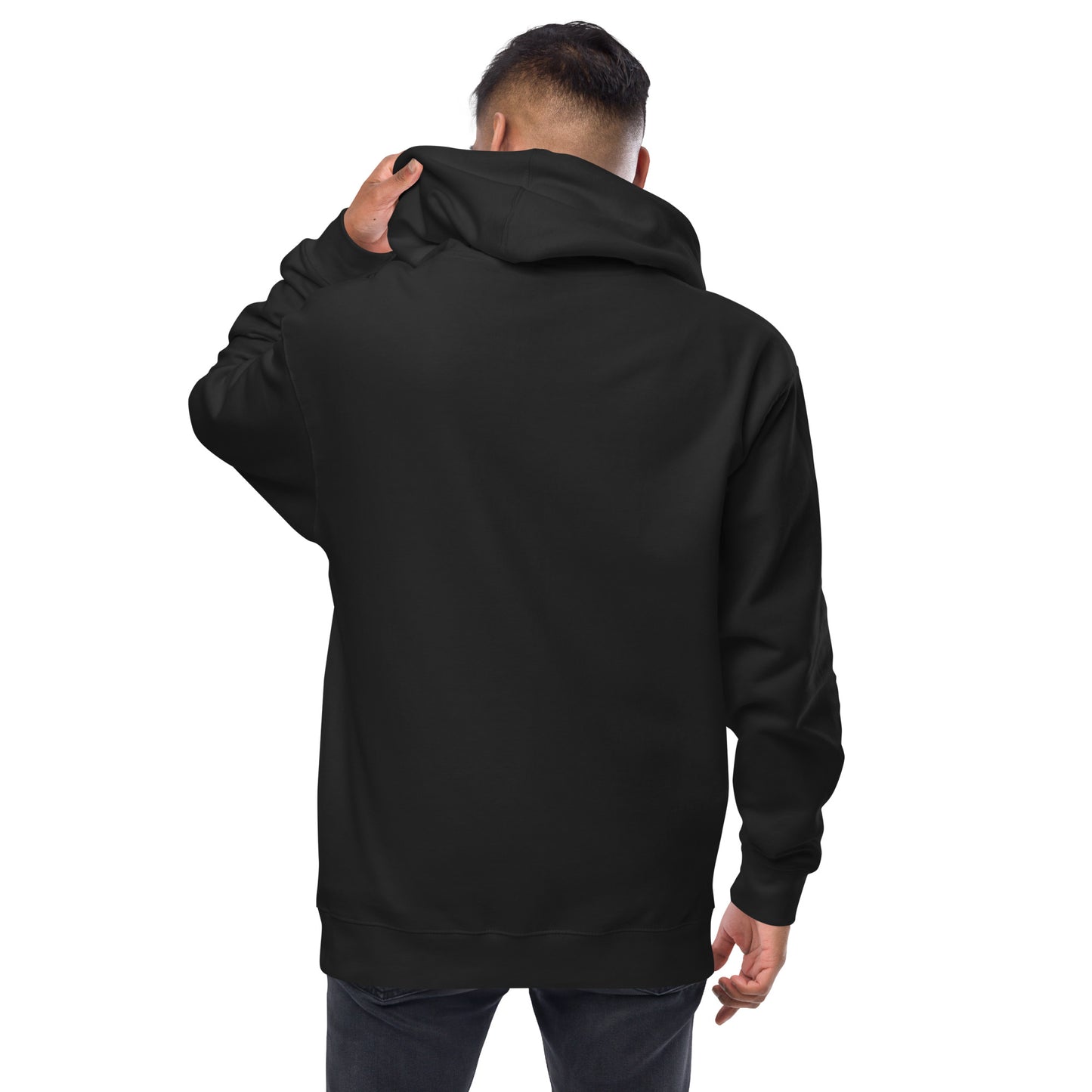 831 KNUCKLES ZIP UP HOODIE MENS BACK