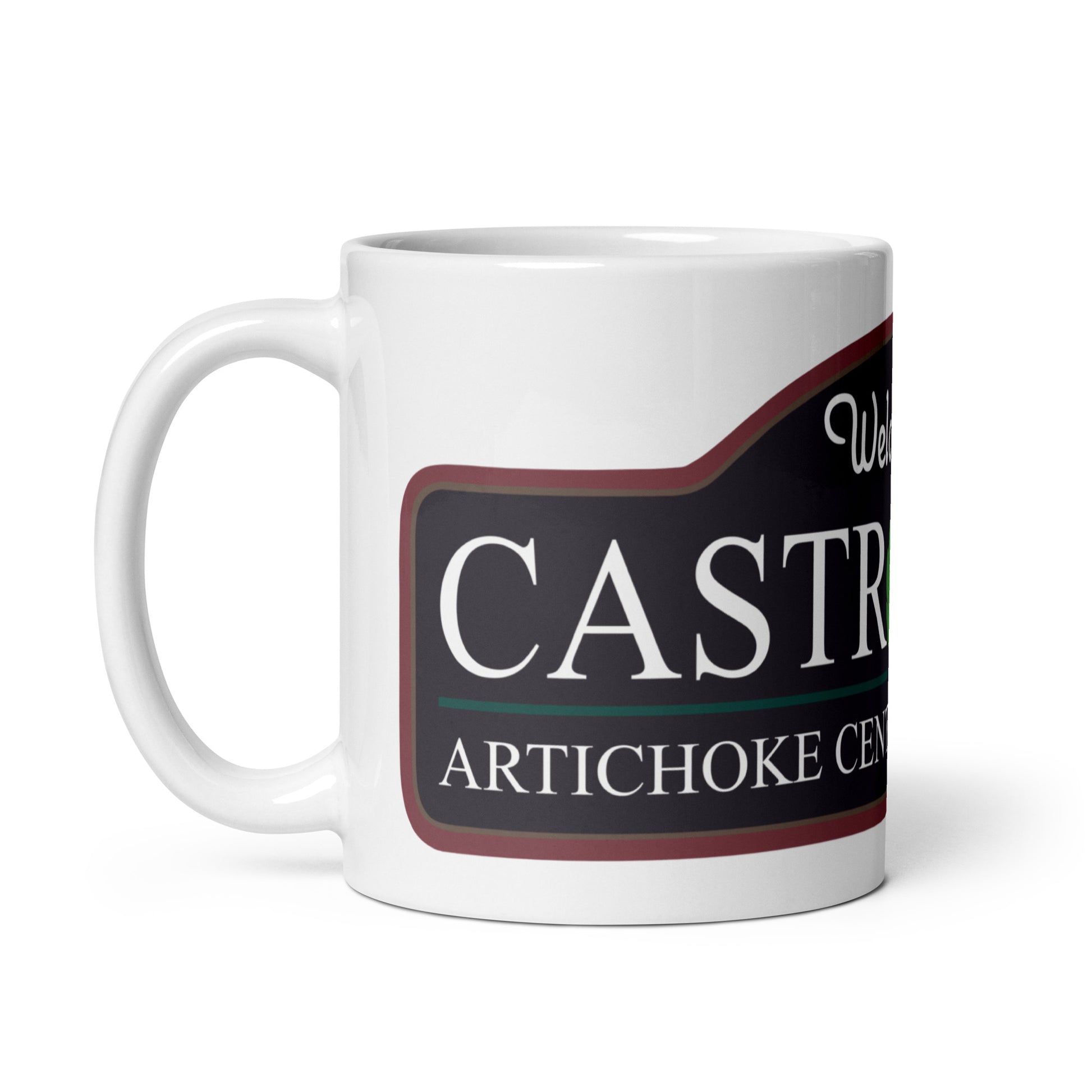 CASTROVILLE SIGN MUG THAT831 RIGHT SIDE